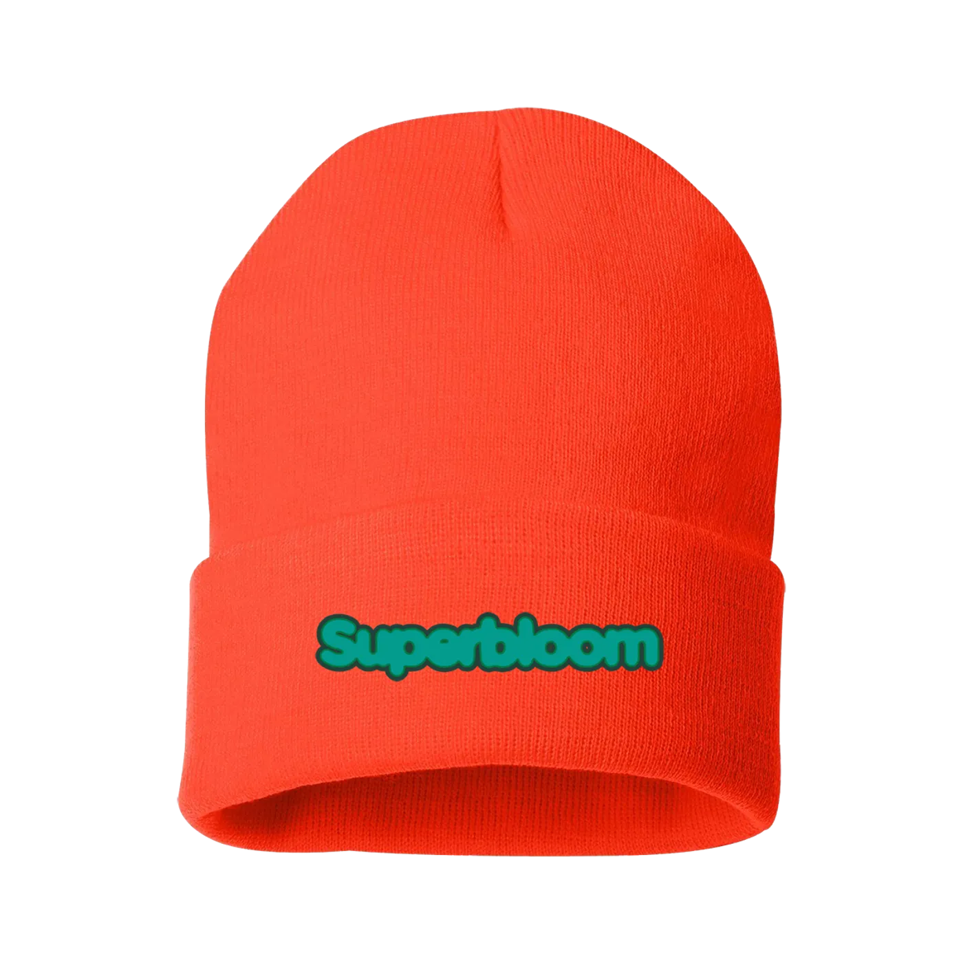 Ashton Irwin ORANGE SUPERBLOOM BEANIE