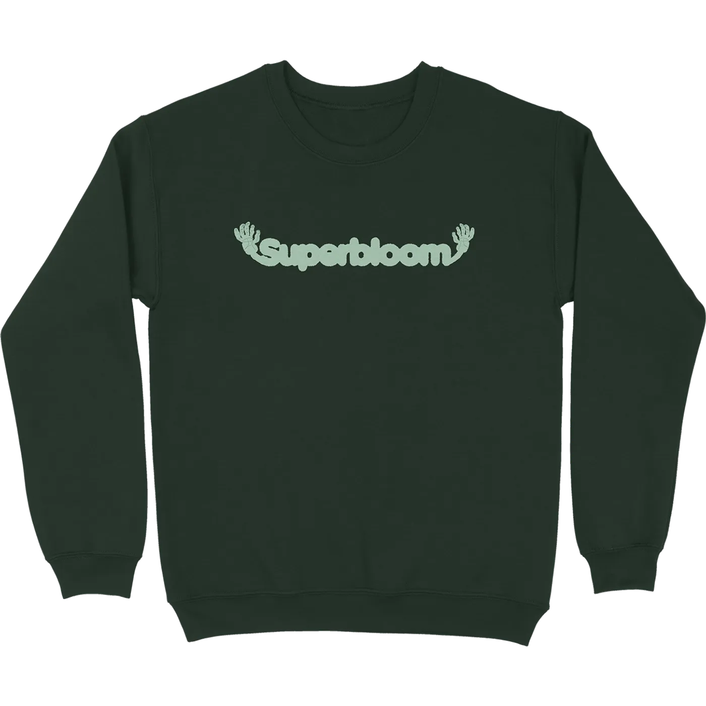 Ashton Irwin Forest Green Superbloom Crewneck