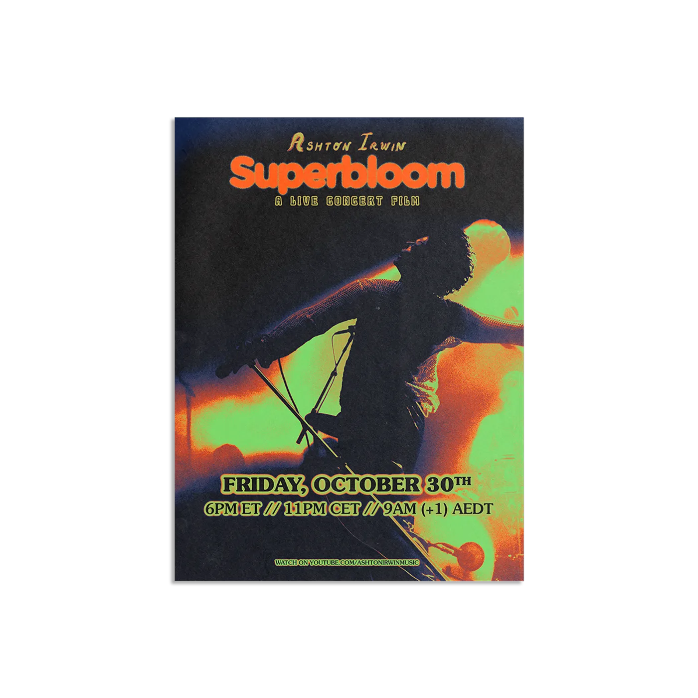 Ashton Irwin SUPERBLOOM: A LIVE CONCERT FILM - POSTER #2