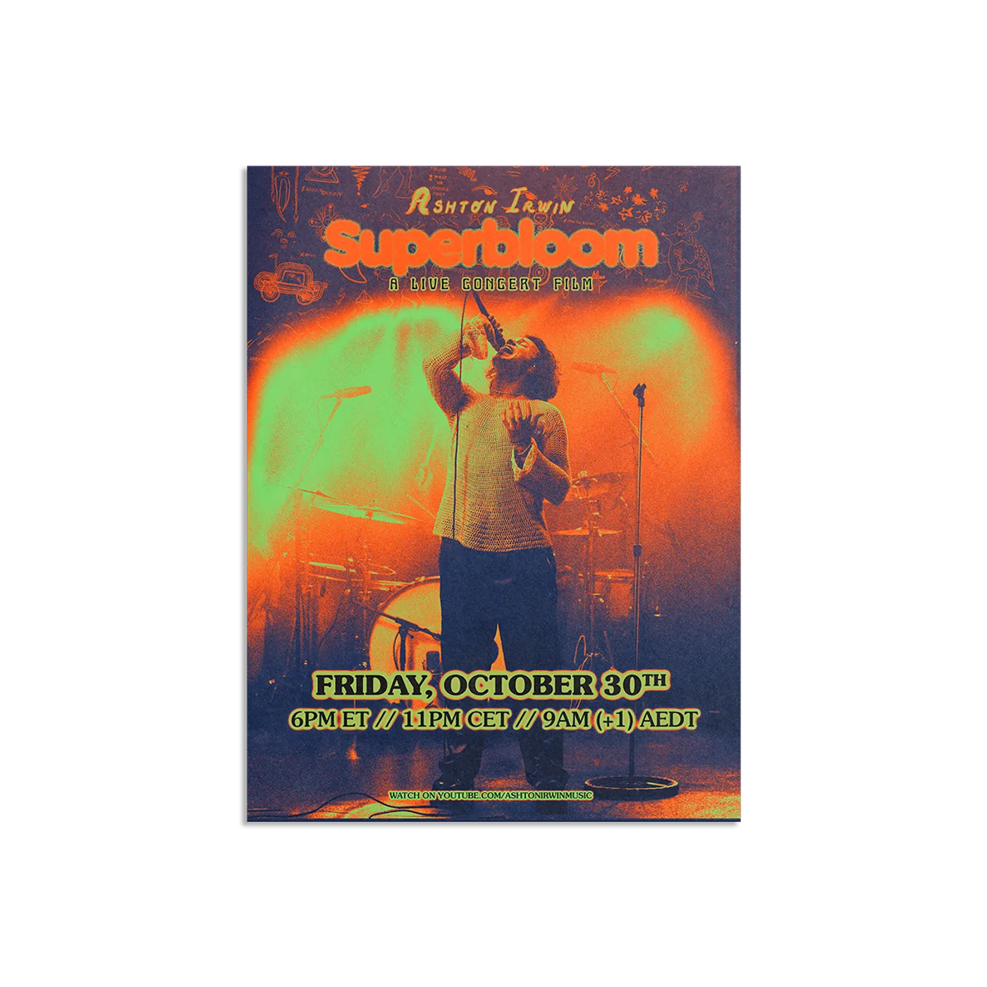 Ashton Irwin SUPERBLOOM: A LIVE CONCERT FILM - POSTER #3