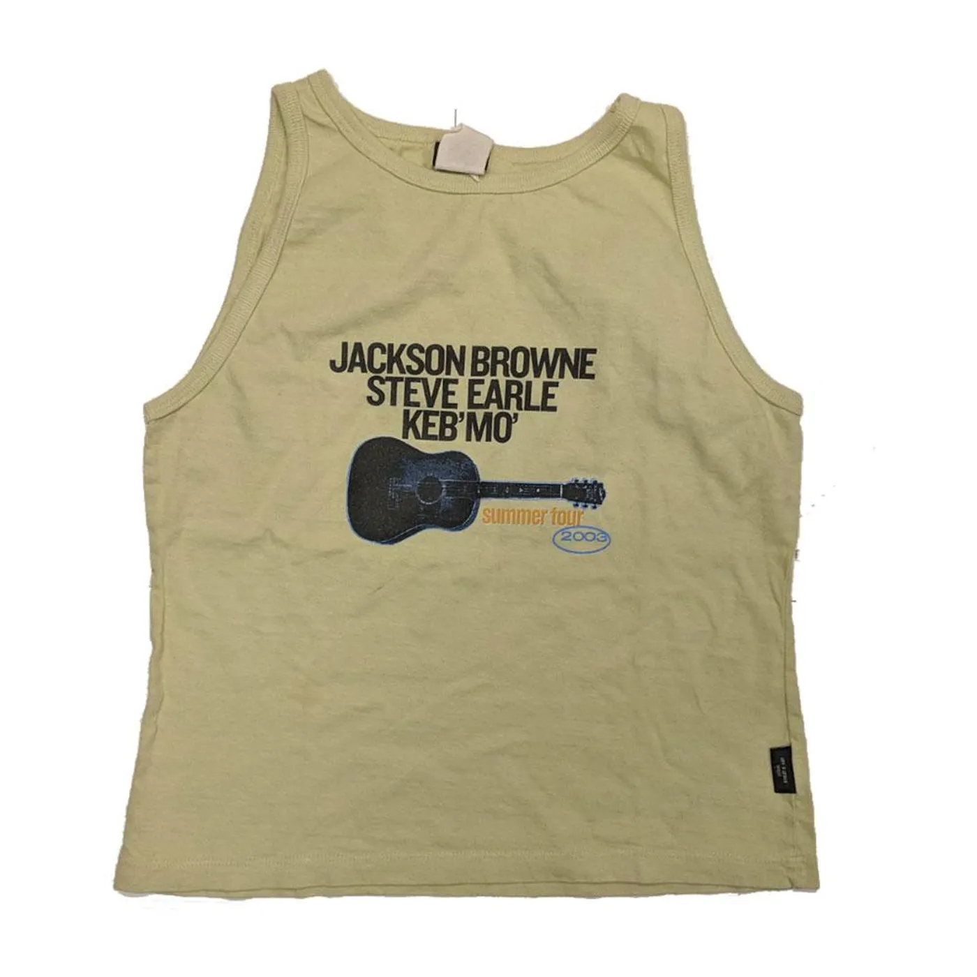JACKSON BROWNE 2003 Summer Tour-Steve Earle Ladies Tank Top