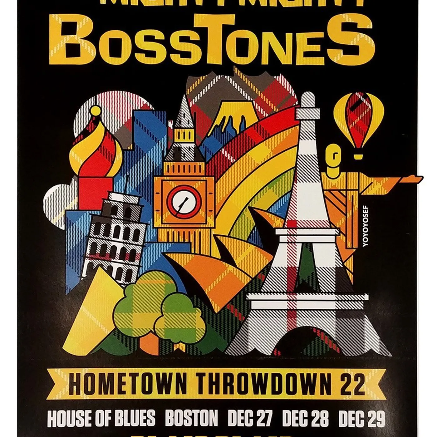 MIGHTY MIGHTY BOSSTONES Hometown Throwdown 22 Poster