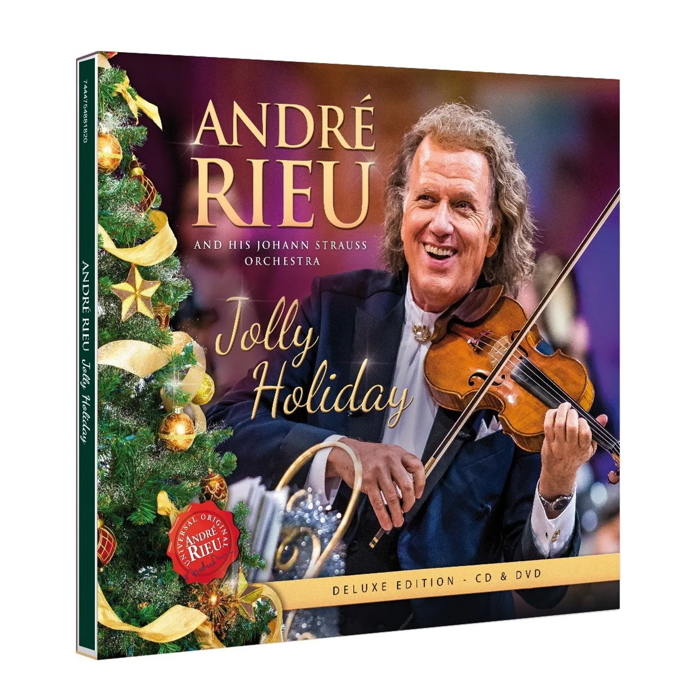 ANDRÉ RIEU Jolly Holiday Deluxe Edition - CD/ DVD