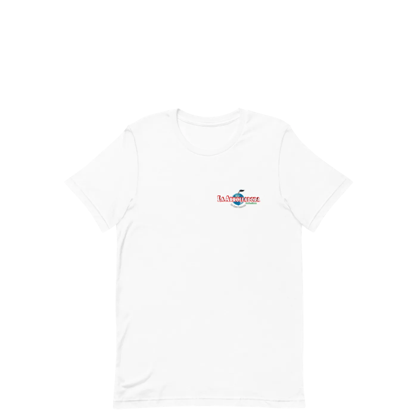 La Arrolladora Banda El Limón De Rene Camacho La Arrolladora - White Small Logo Tee