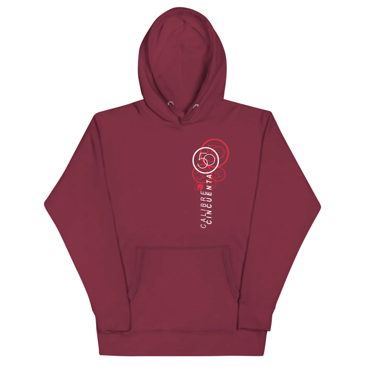 Calibre 50 Hoodie - Burgundy