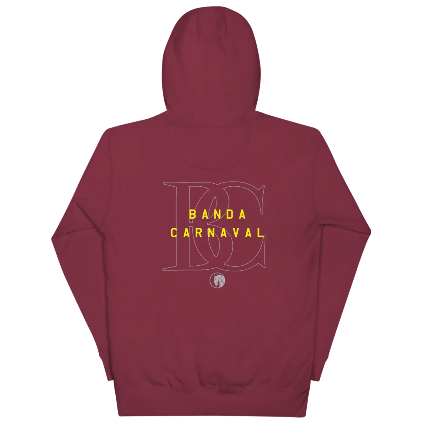 Banda Carnaval Hoodie - Burgundy