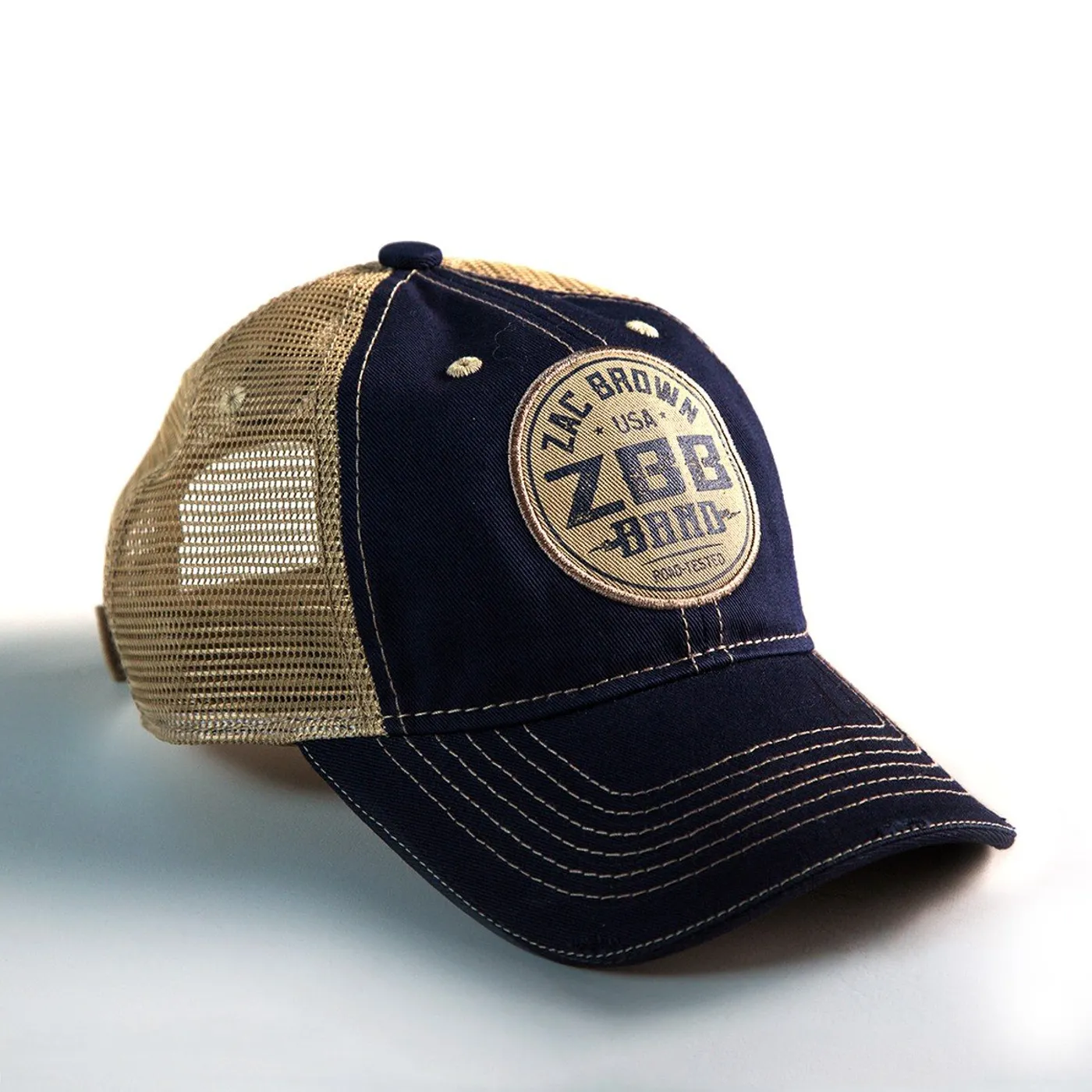 Zac Brown Band Road-Tested Patch Hat - Navy