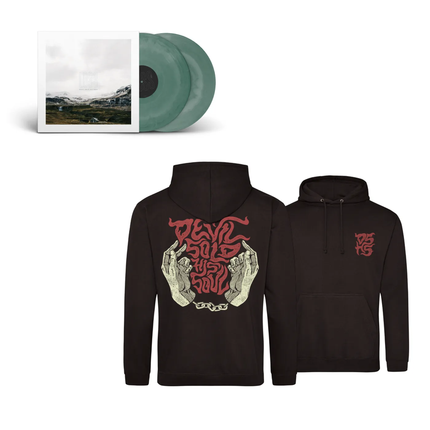 Devil Sold His Soul Loss + Shackled Hoody - Black