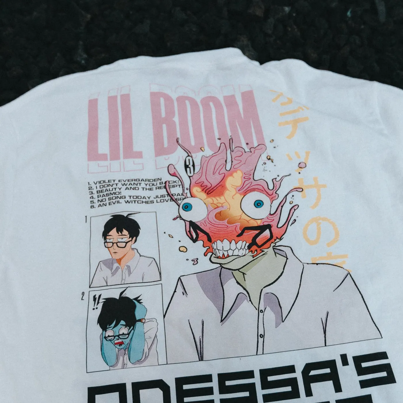 Lil Boom Odessa's Garden White T-Shirt
