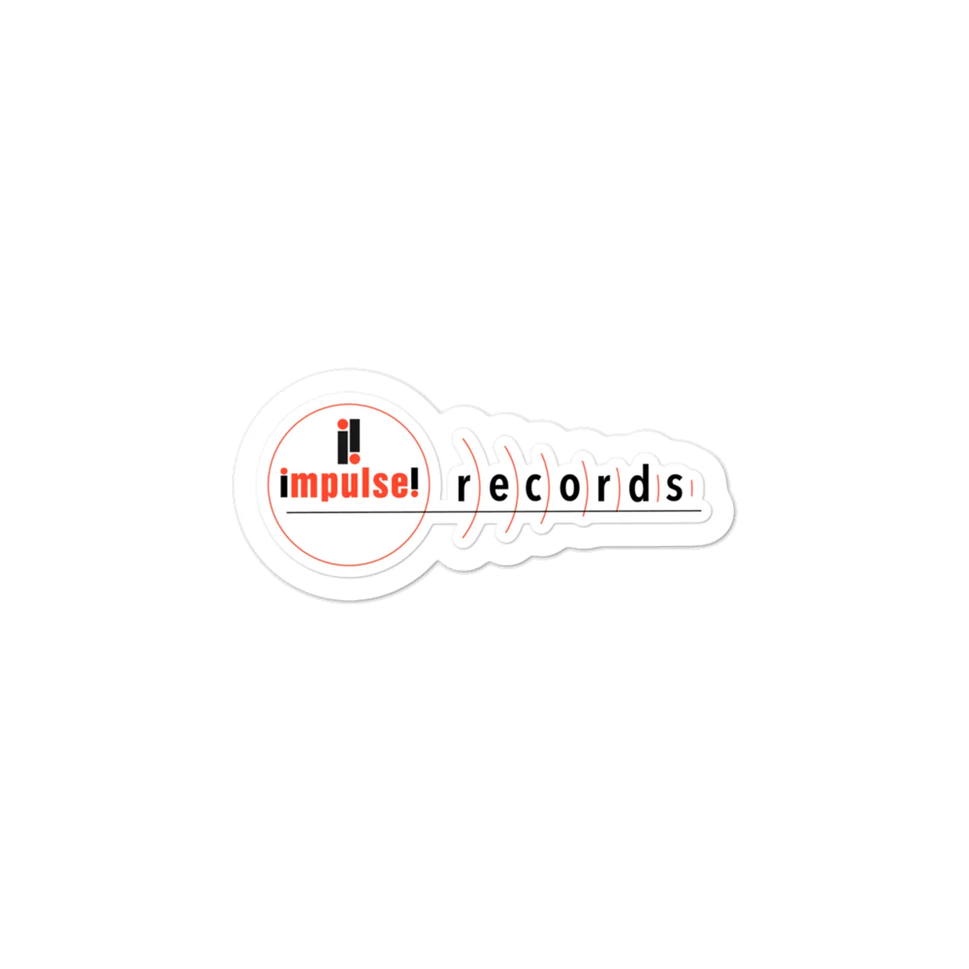 Impulse! Records Letterhead Logo Sticker