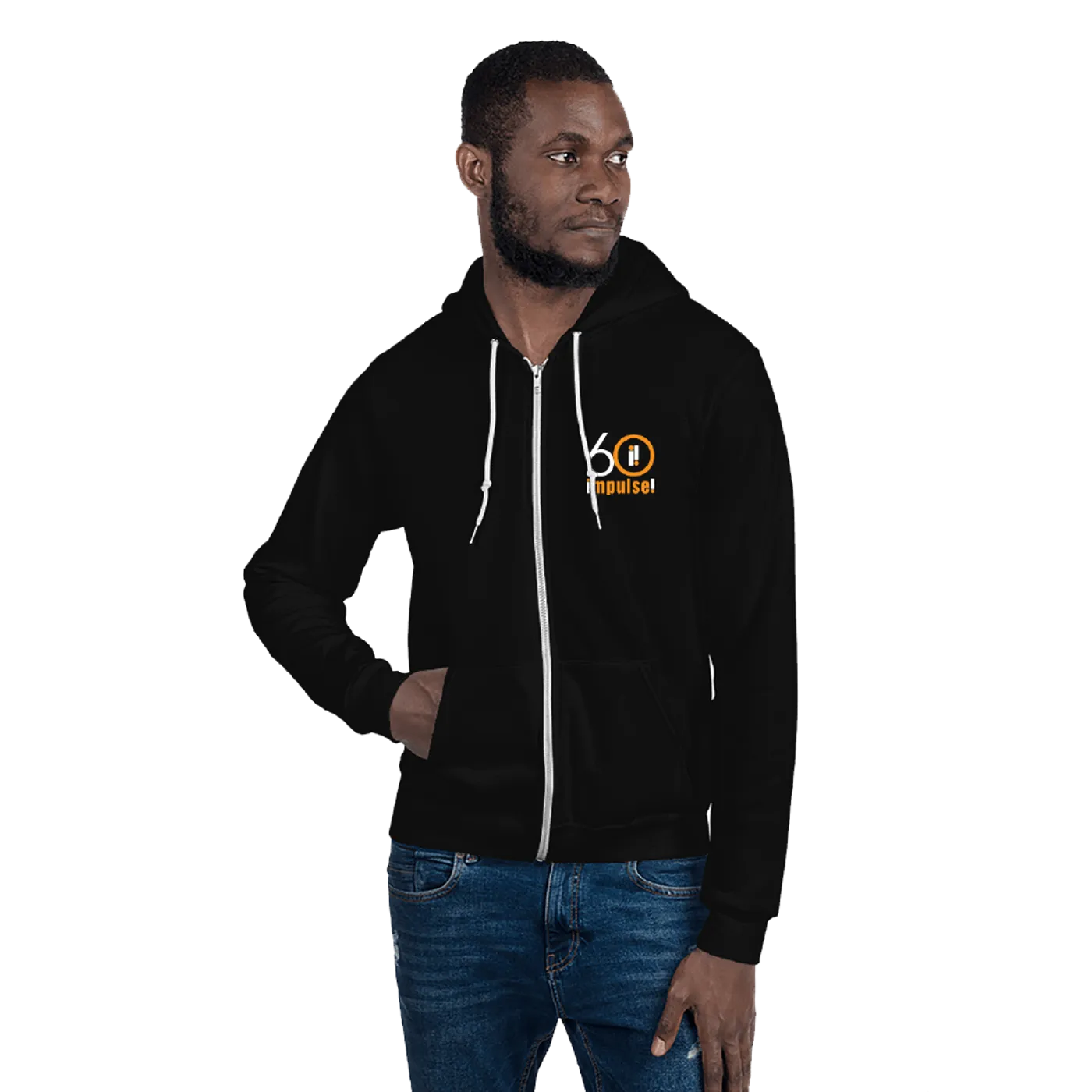 Black Impulse! Records 60th Anniversary Zip Up Sweatshirt