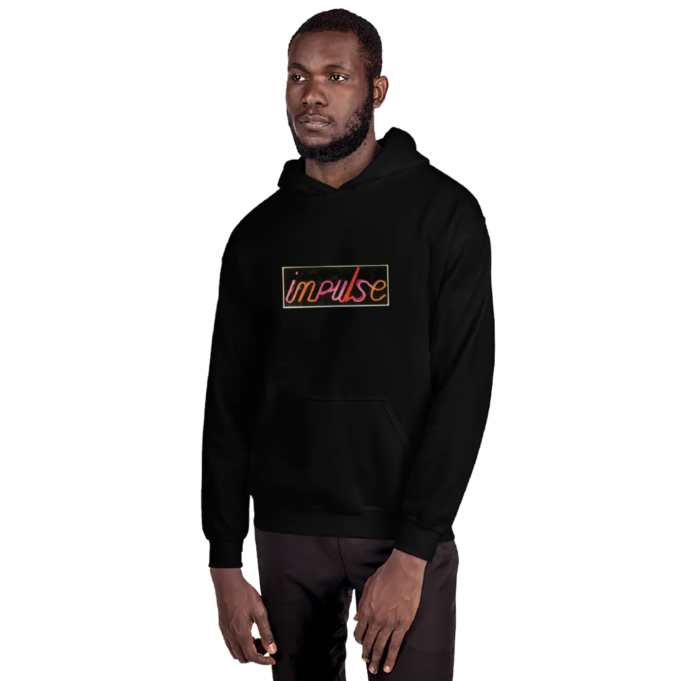 Black Impulse! Records Neon Logo Hoodie