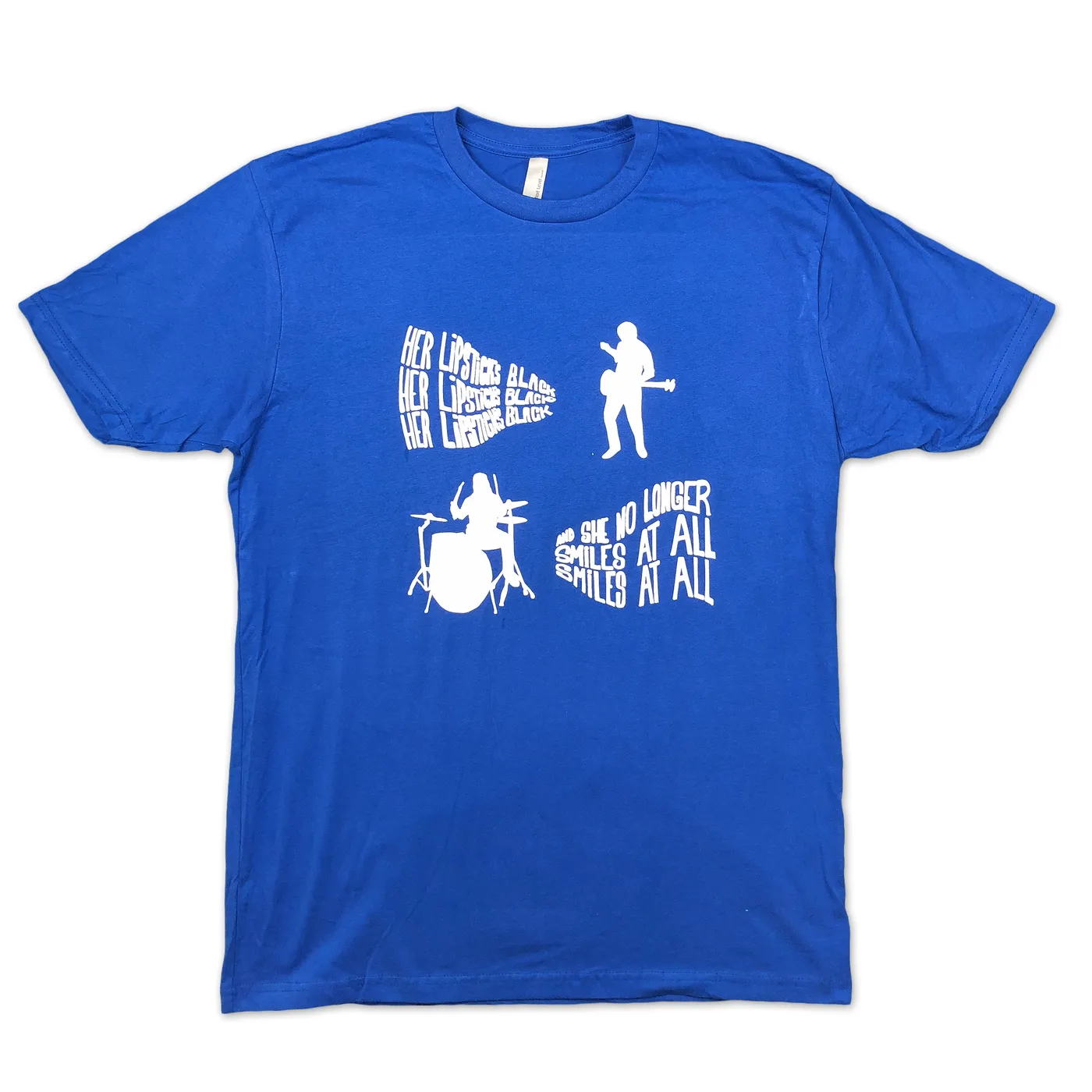 Chicano Batman Black Lipstick Tee (Blue)