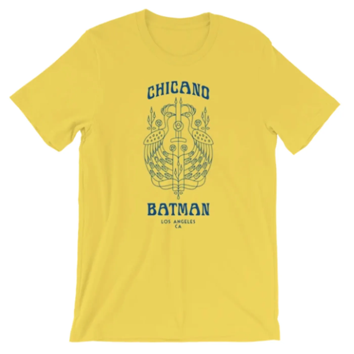 Chicano Batman Peacock Tee (Yellow)