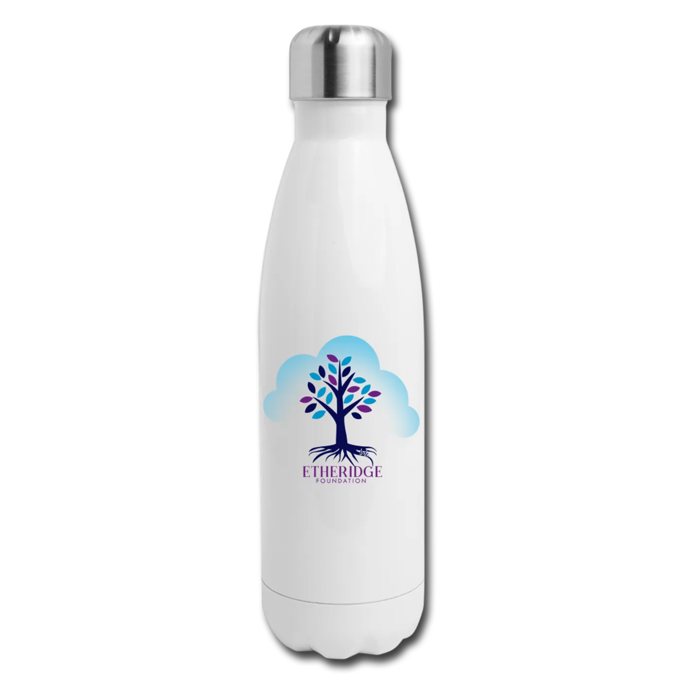 Melissa Etheridge White Etheridge Foundation Insulated Stainless Steel Water Bottle