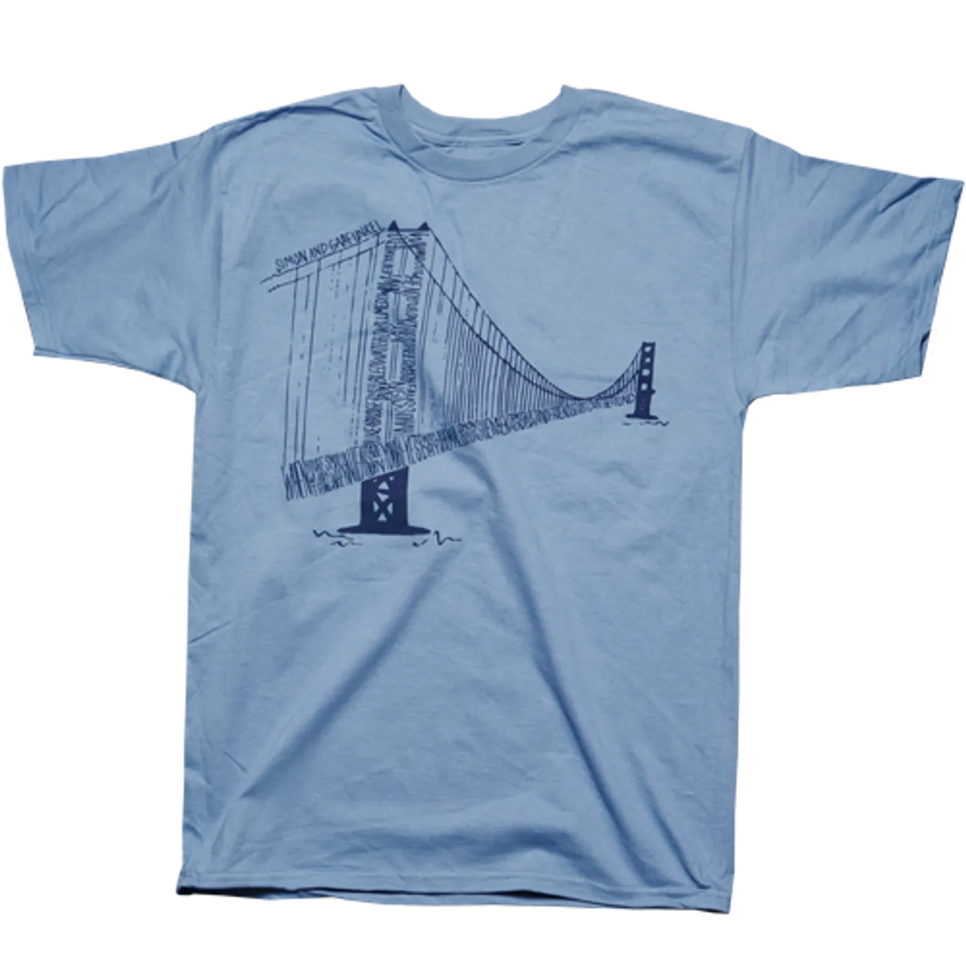 Simon & GarfunkelBridge over Troubled Water Logo" T-Shirt