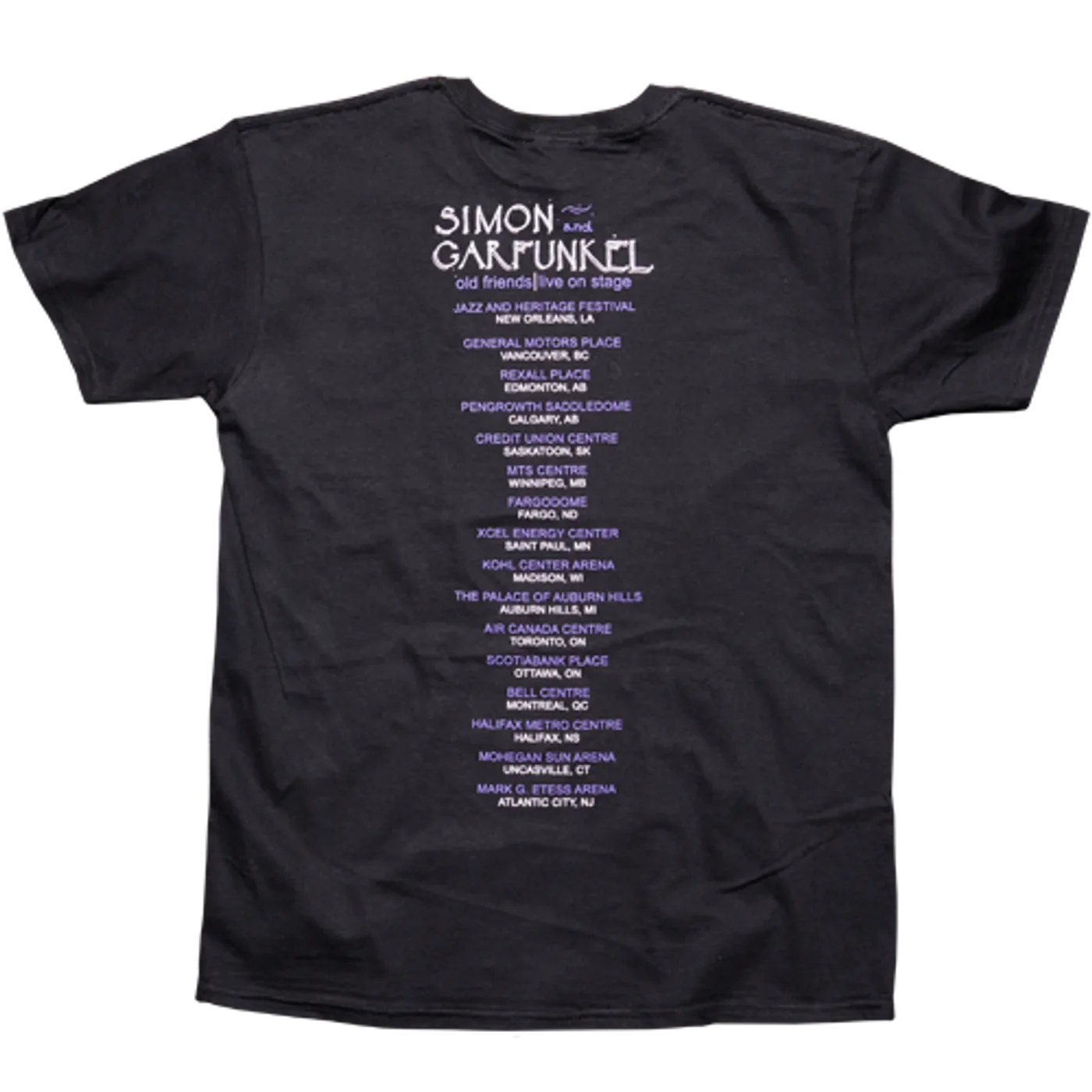 Simon & Garfunkel "2009 Old Friends Tour" T-Shirt