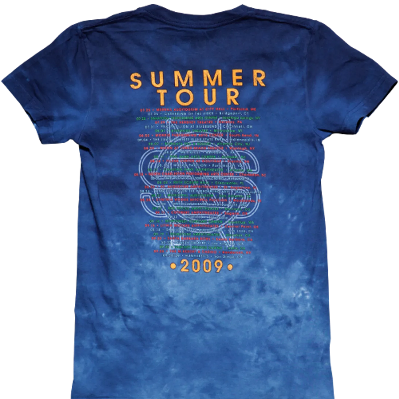 Crosby, Stills & Nash CSN "2009 Tour/Itinerary" Womens T=Shirt