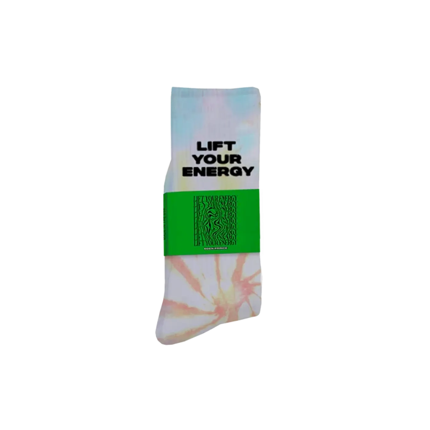 Eden Prince Lift Your Energy Spiral Socks