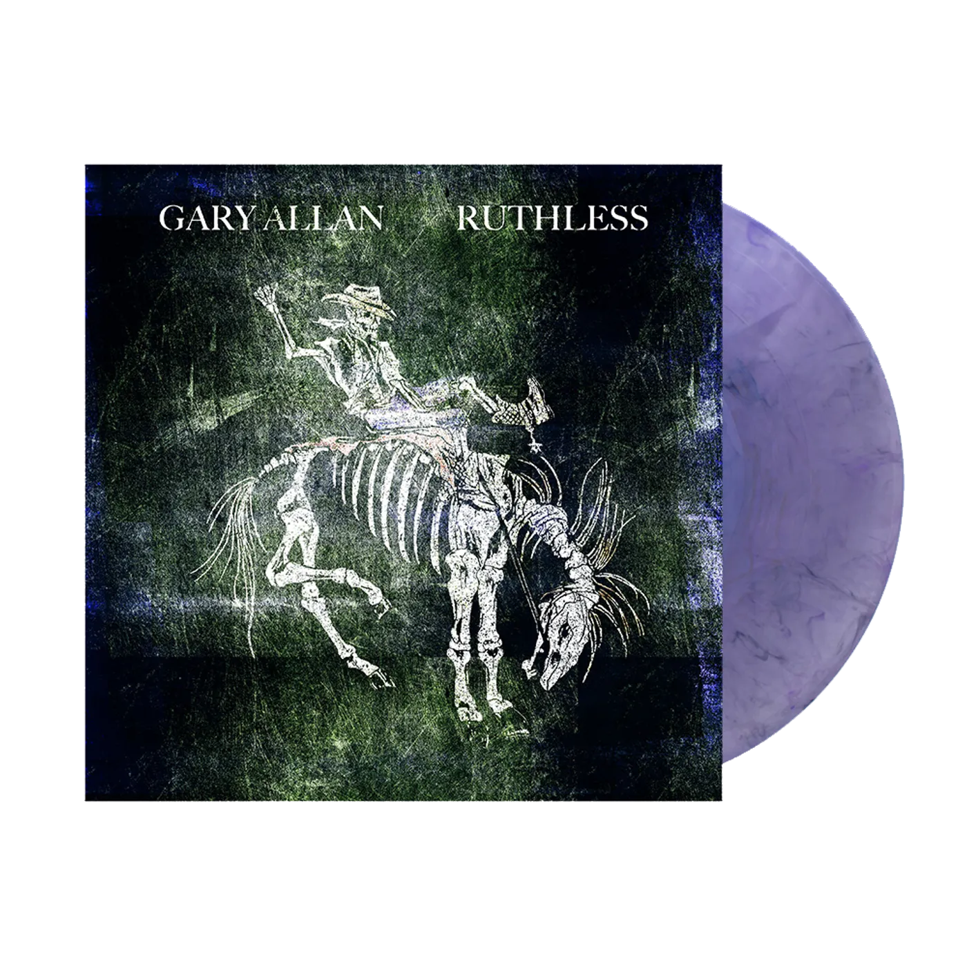 Gary Allan Exclusive Ruthless Pearlized Purple Vinyl