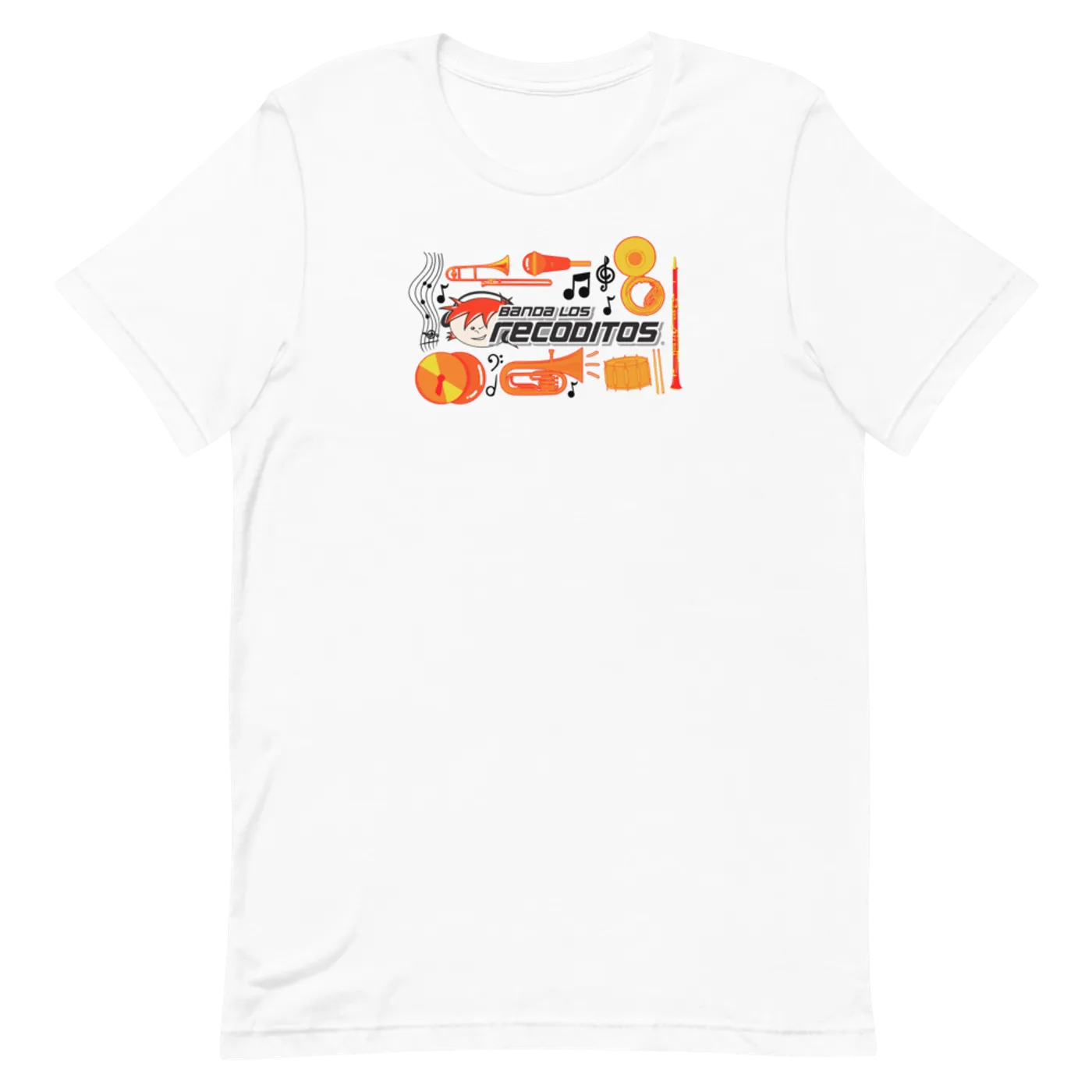 Banda Los Recoditos Los Recoditos Logo Tee (White)