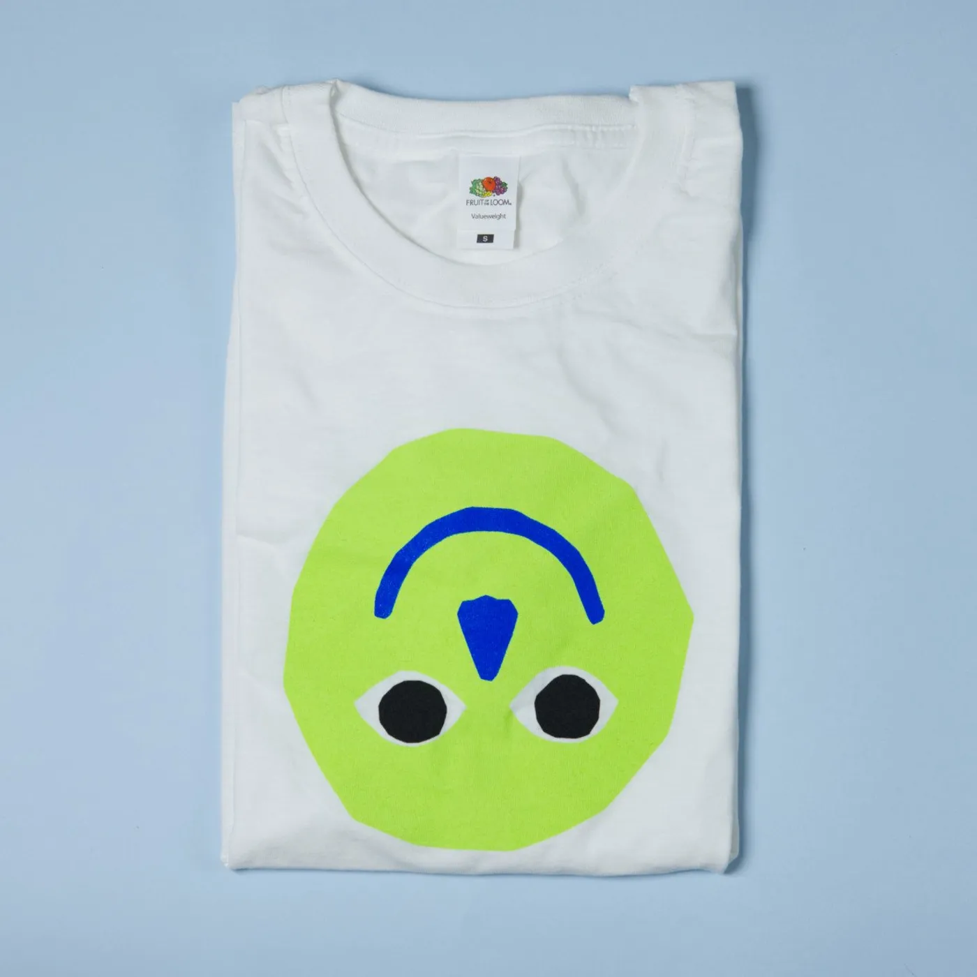 happydieyoung upside down smiley t-shirt