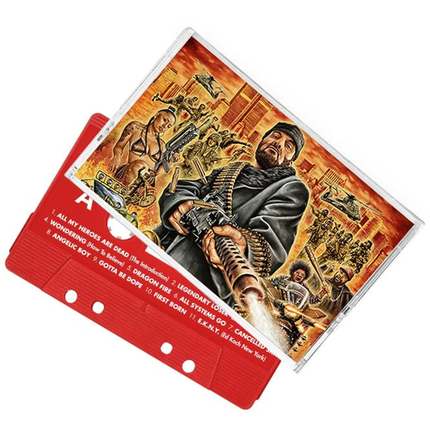 R.A. The Rugged Man All My Heroes Are Dead (Red Cassette)