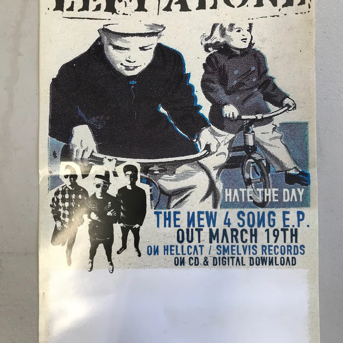 Left Alone Hate The Day Poster