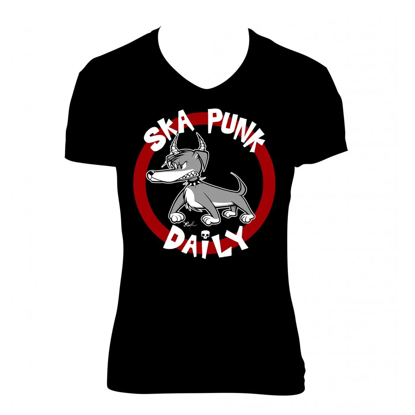 Road Dog Merch Ska Punk Daily "Dog" Shirt (Woman)
