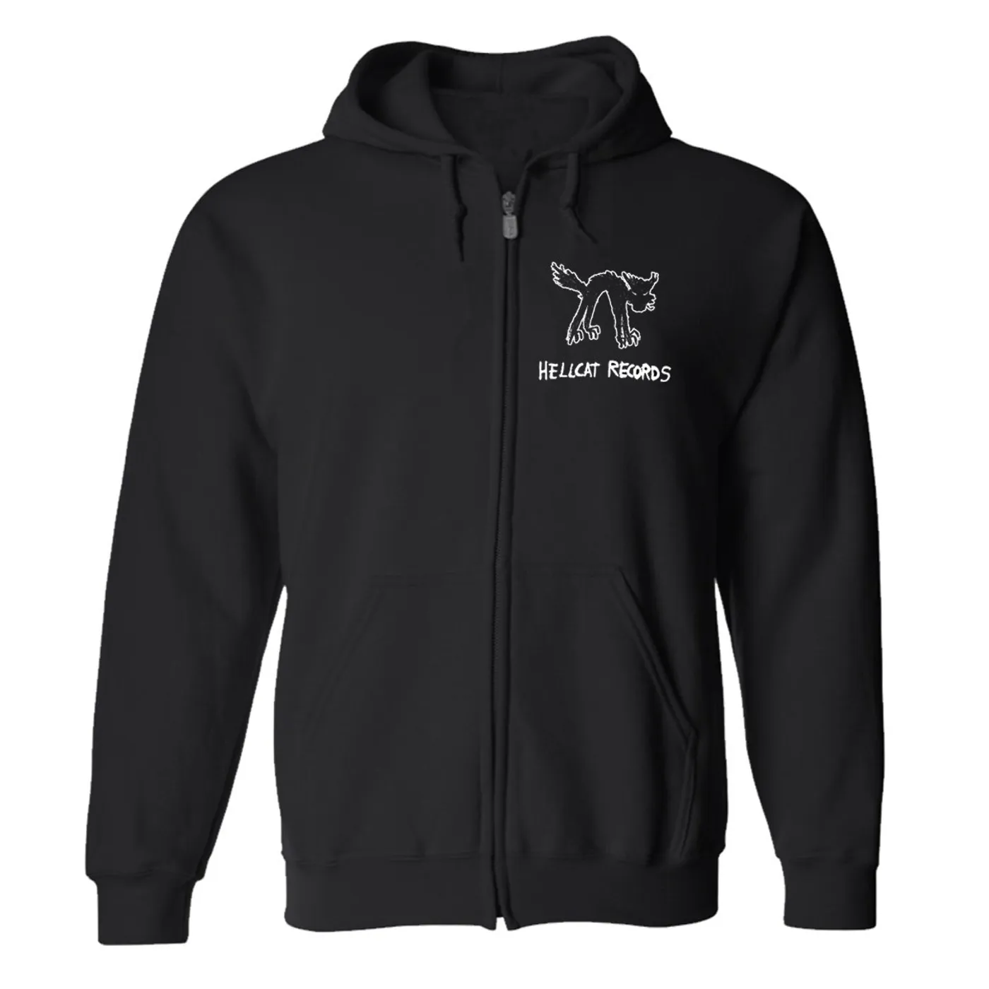 Hellcat Records Zip Hoodie