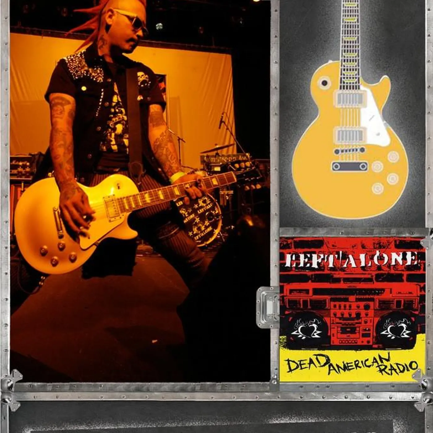 Elvis Cortez "Gold Top" Punk Guitar Pins Series #1