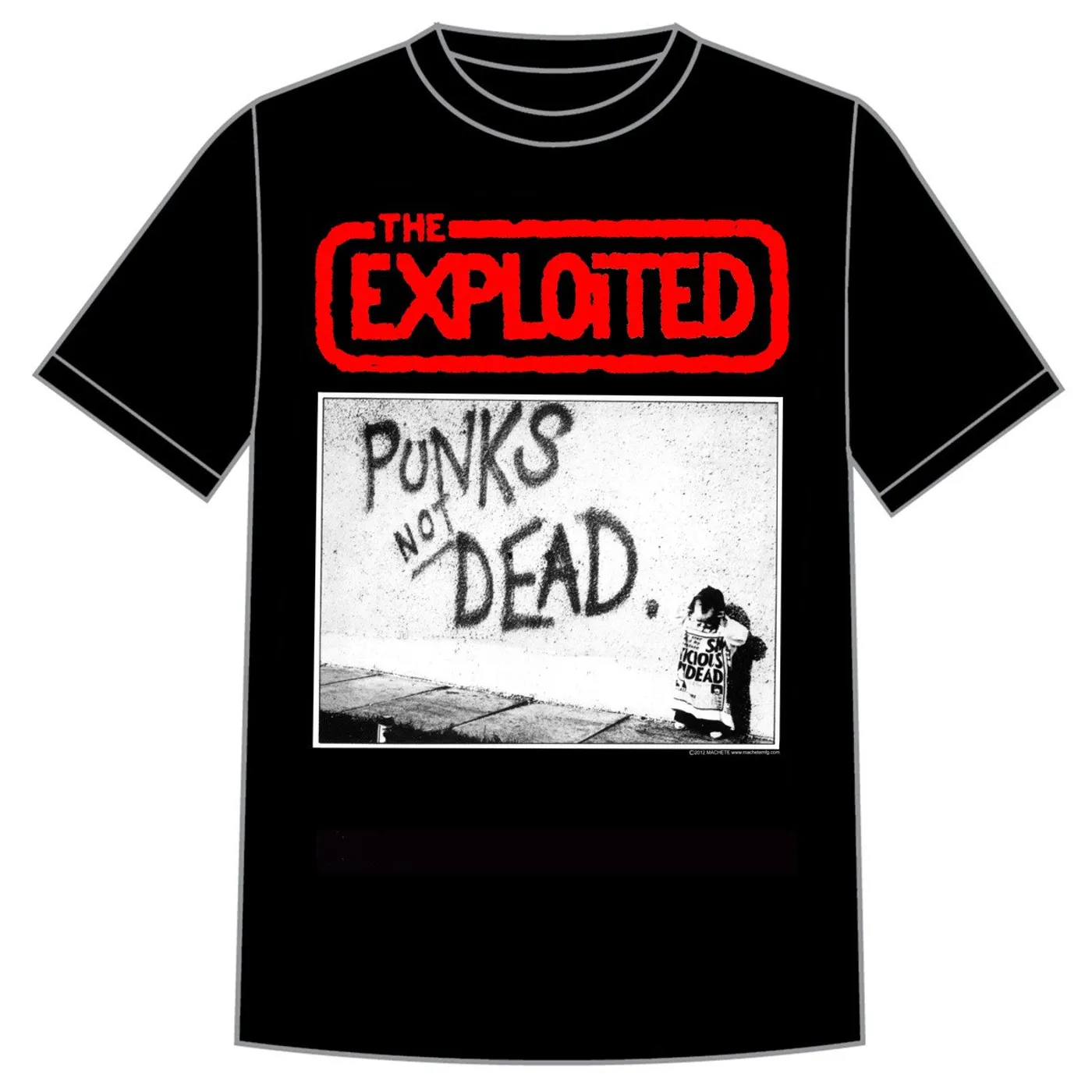 The Exploited "Punks Not Dead" Shirt