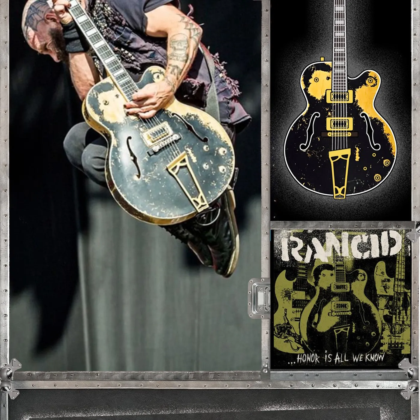 Tim Armstrong "Gretsch" Punk Guitar Pin Series #3