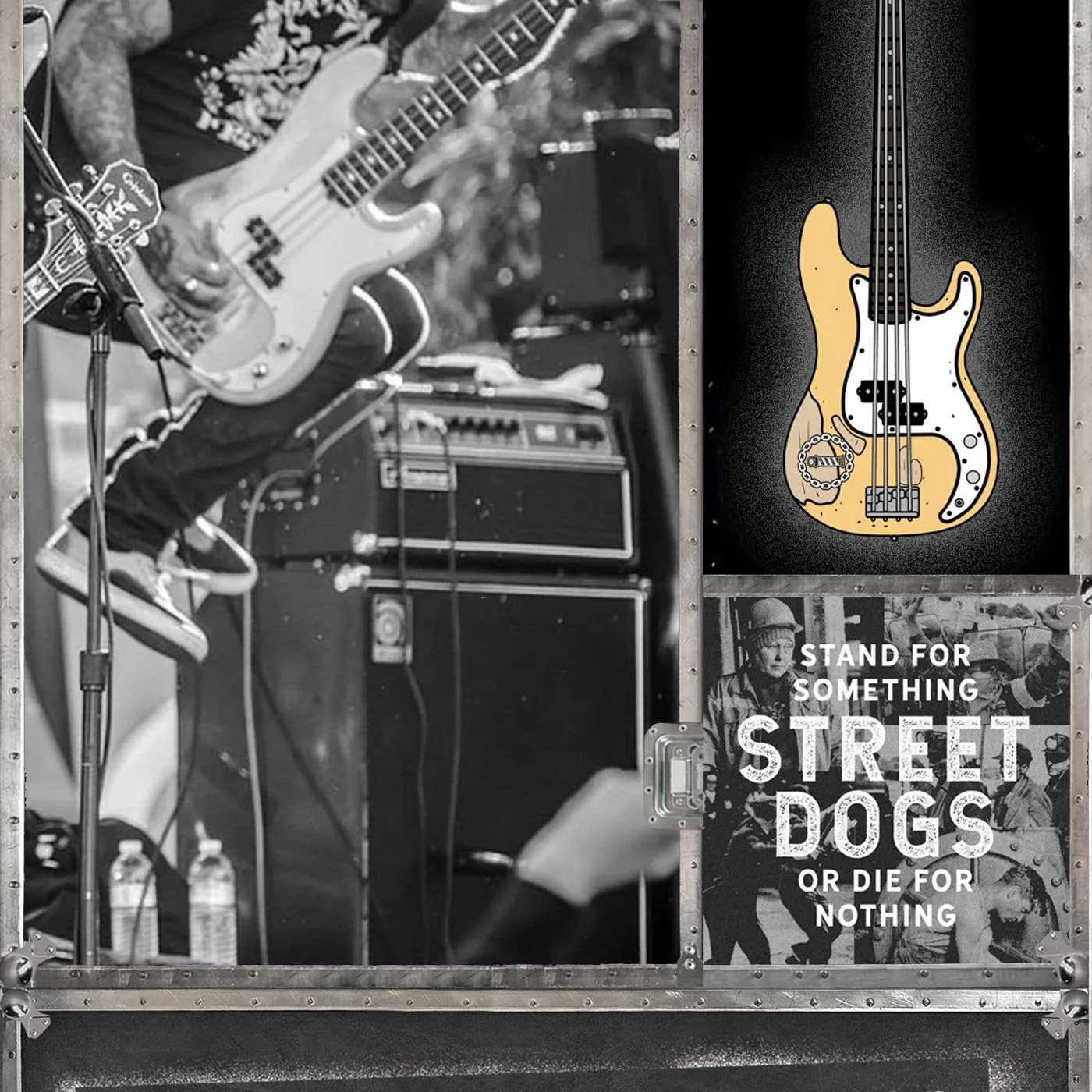 Johnny Rioux "77 P Bass" Punk Guitar Pin Series #4