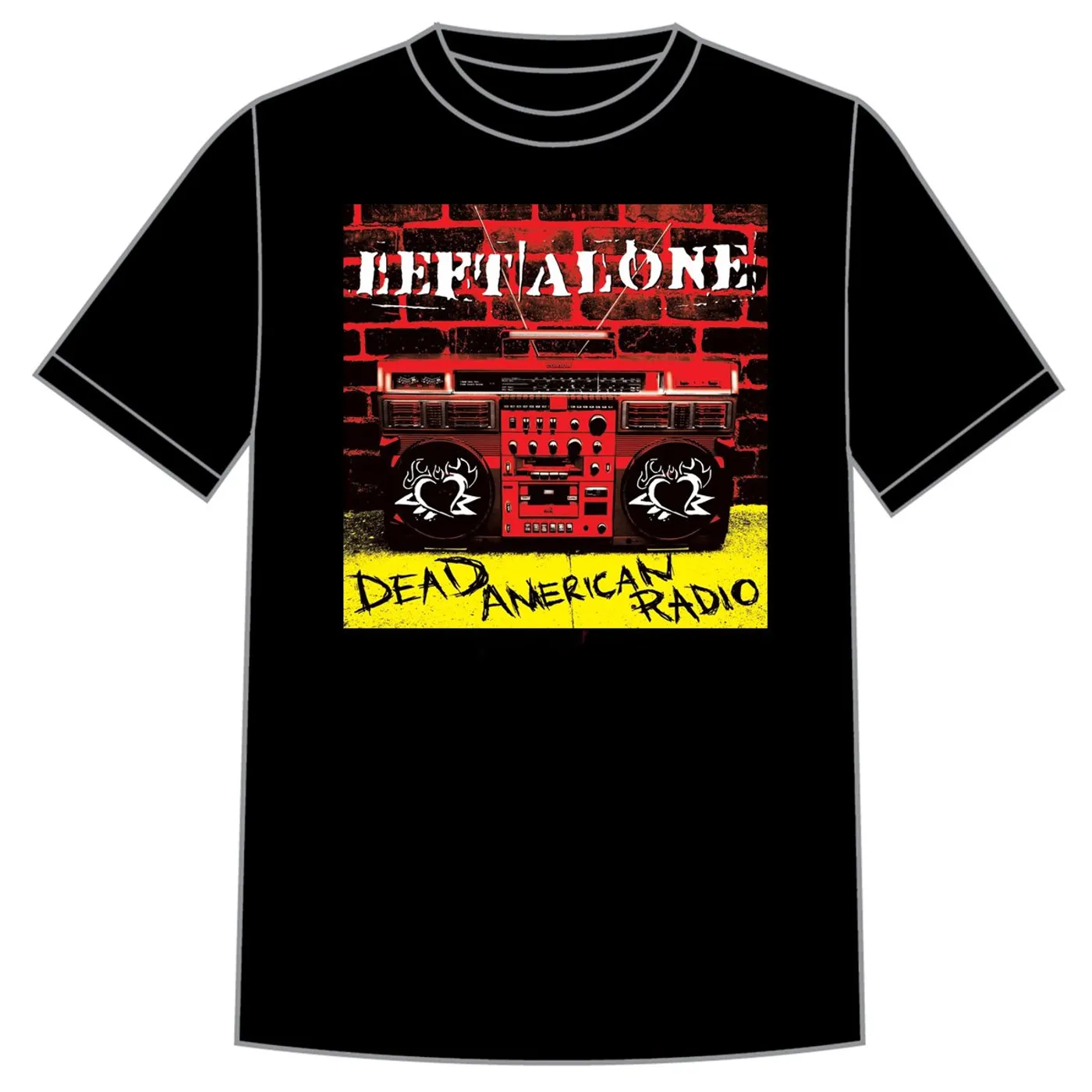Left Alone "Dead American Radio" Shirt
