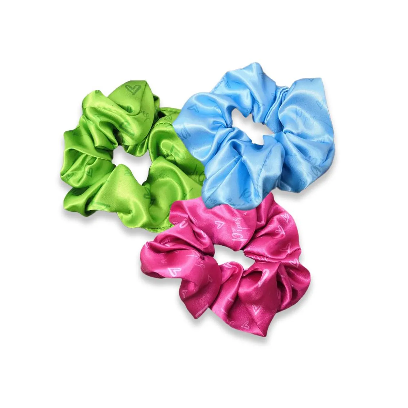 Piper Rockelle Neon BBY Scrunchie Set