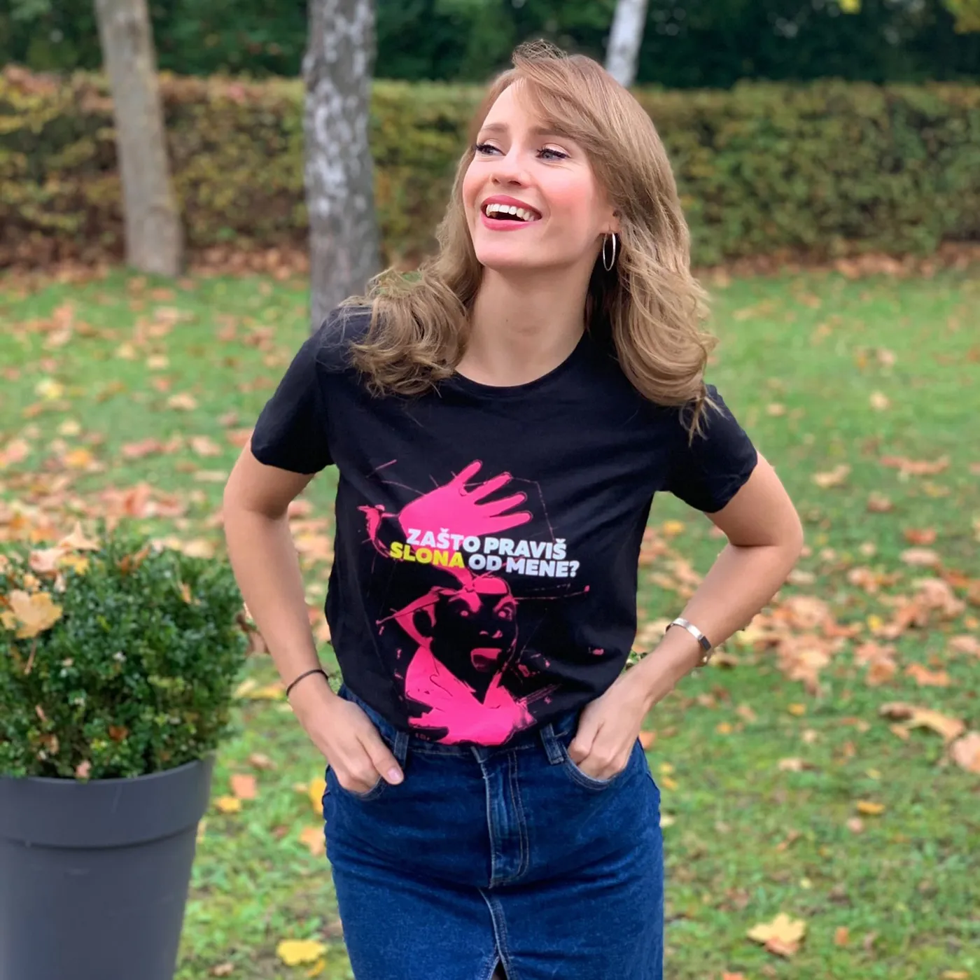 Dino Dvornik ZAŠTO PRAVIŠ SLONA OD MENE T-SHIRT