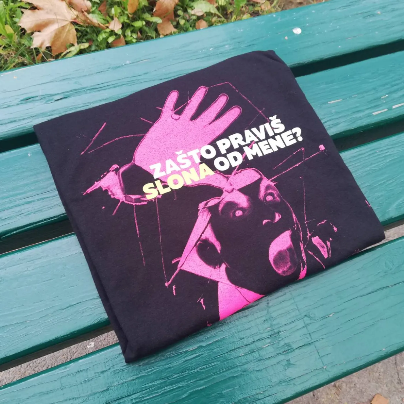 Dino Dvornik ZAŠTO PRAVIŠ SLONA OD MENE T-SHIRT