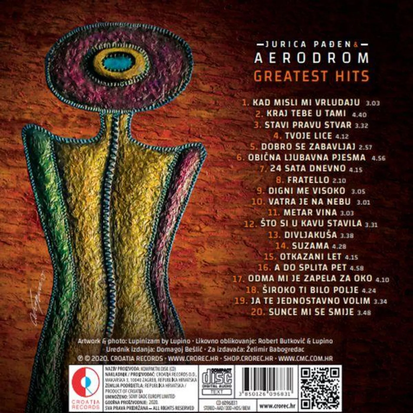 JURICA PAĐEN & AERODROM - GREATEST HITS