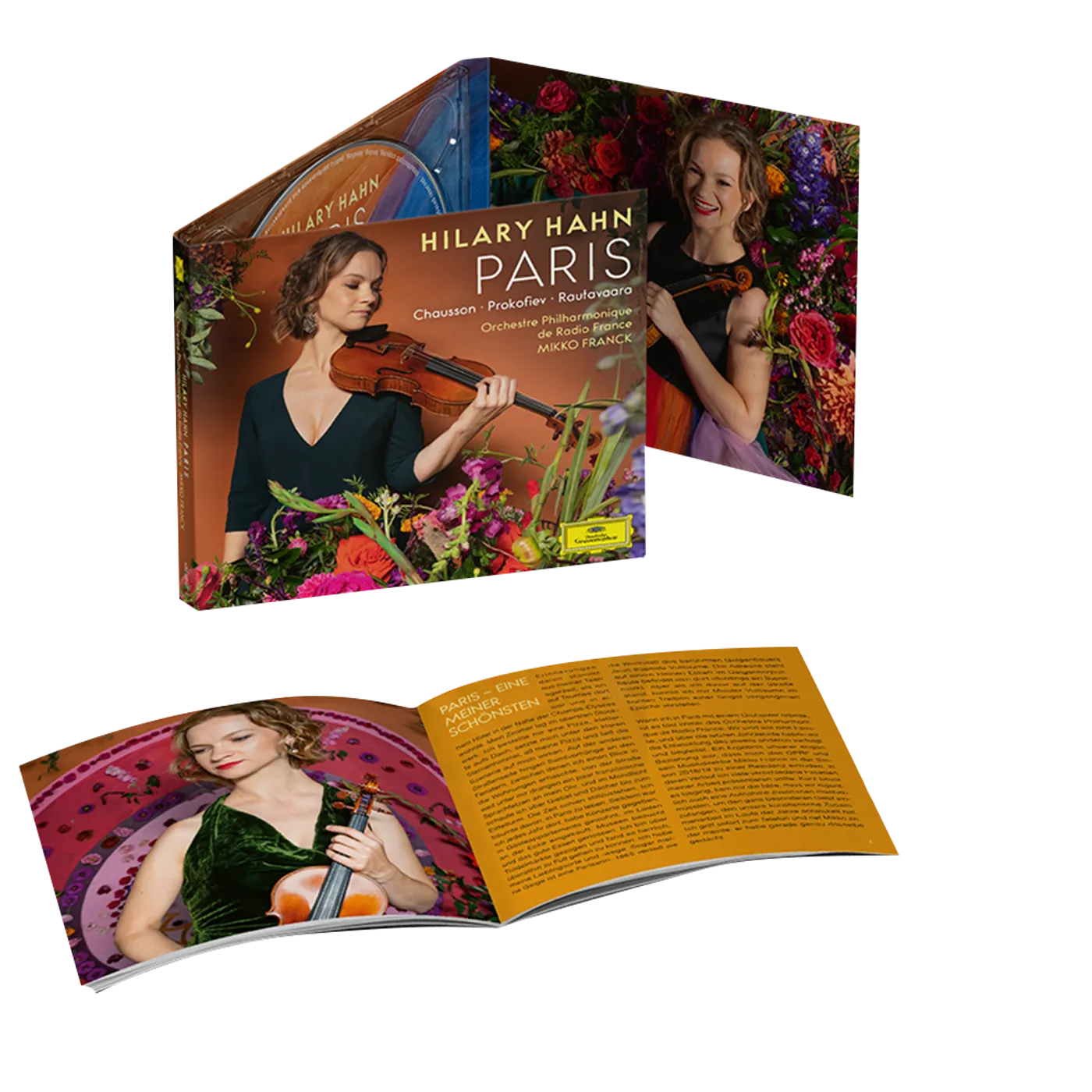 Hilary Hahn/Mikko Franck/Orchestre Philharmonique Hilary Hahn, Mikko Franck: Orchestre Philharmonique de Radio France CD