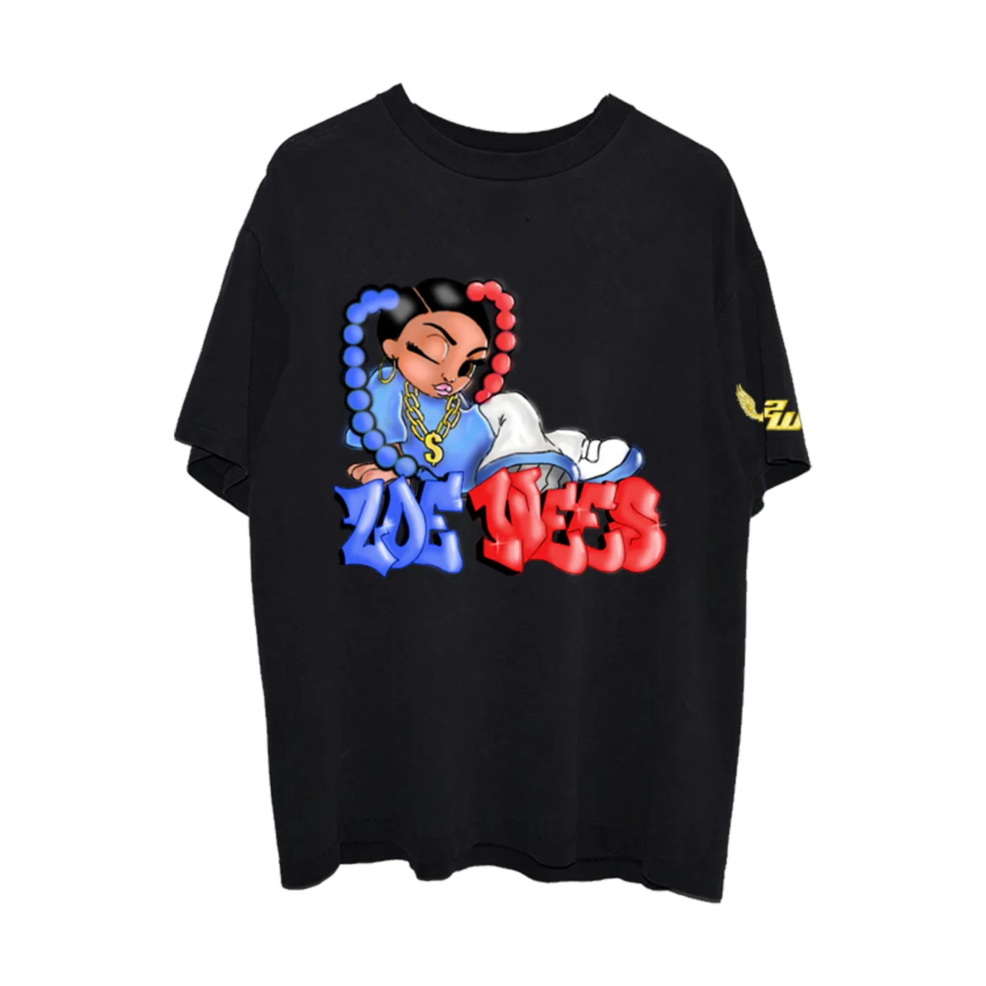 Zoe Wees Zoe Doll T-Shirt - Black