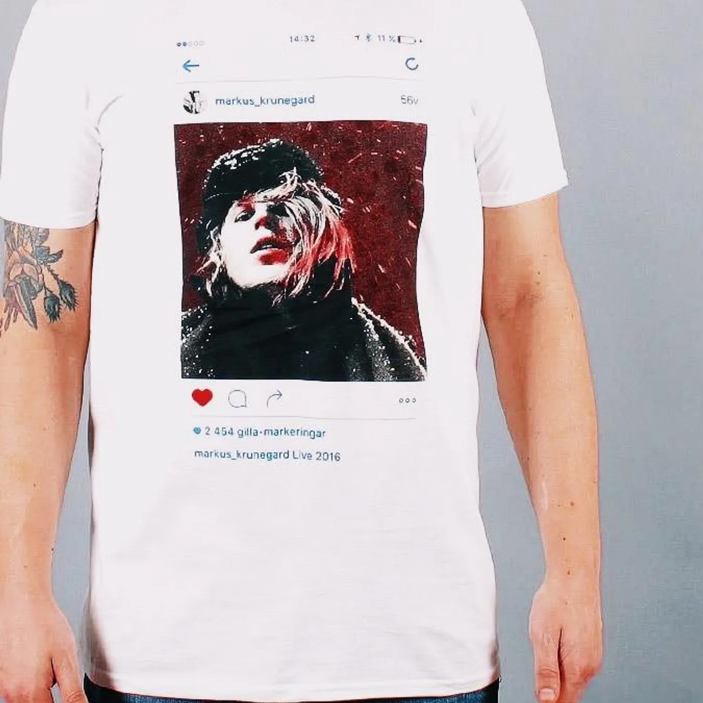 Markus Krunegård Instgrm T-shirt