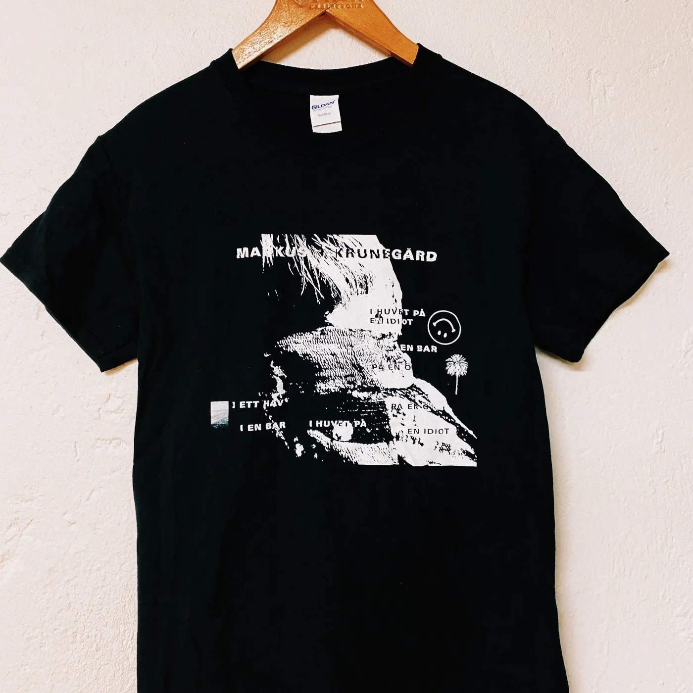 Markus Krunegård I Huvudet På En Idiot T-shirt Black