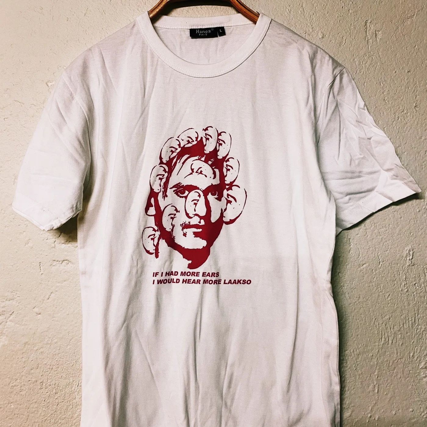 Markus Krunegård Laakso If I Had More Ears Girlie T-shirt White