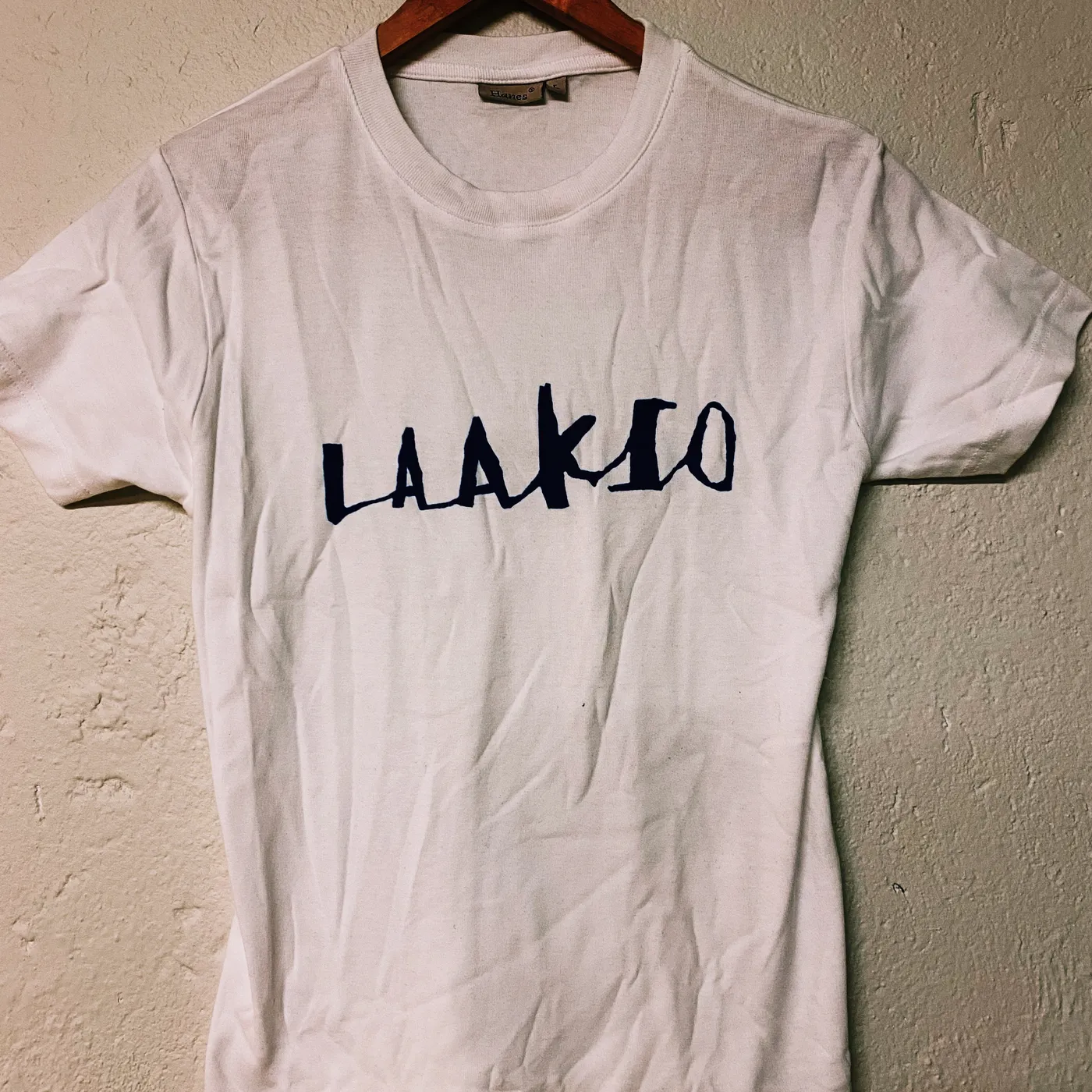 Markus Krunegård Laakso Logo Girlie T-shirt White