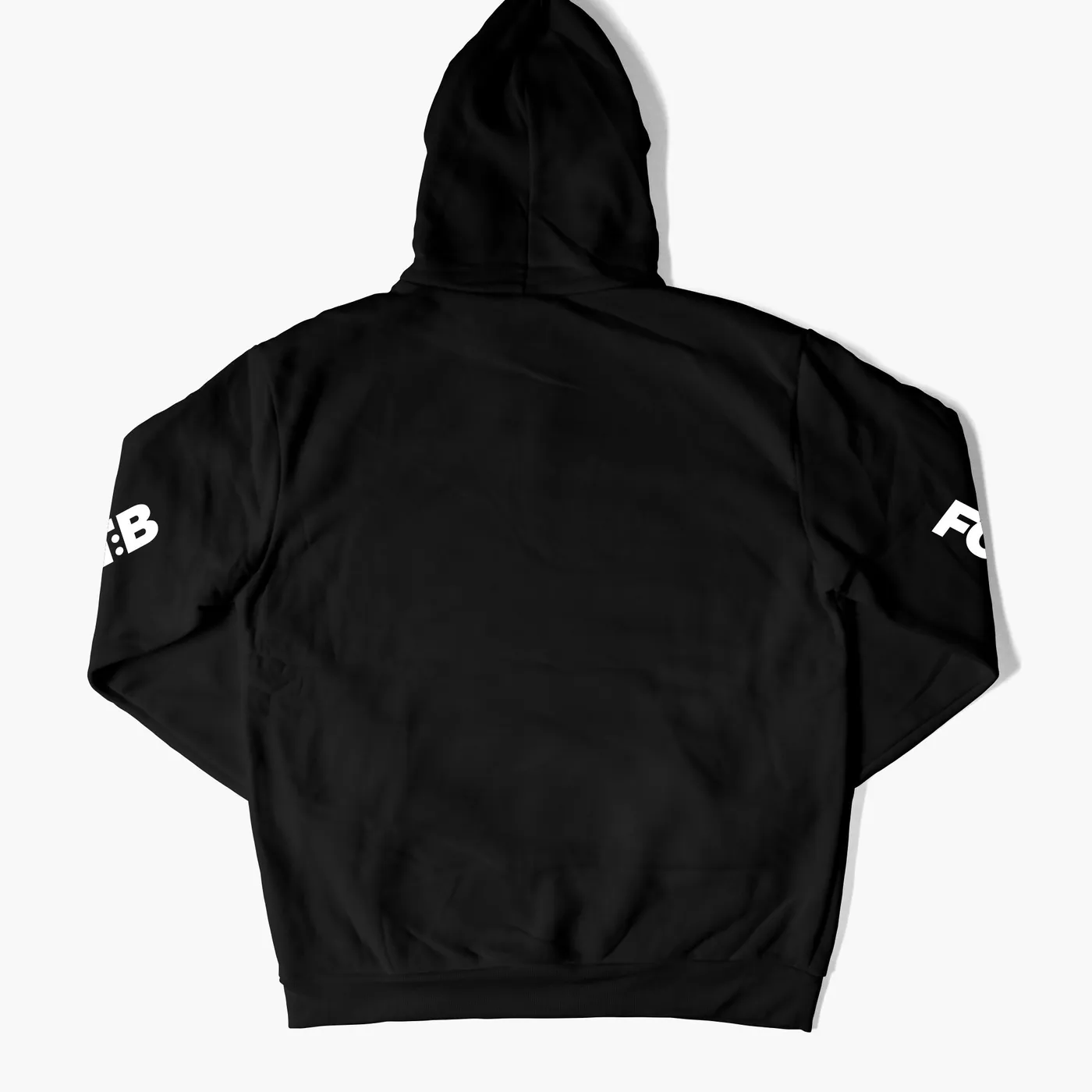 Format:B Hoodie in schwarz