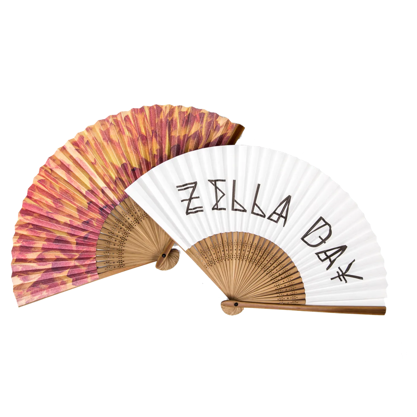 Zella Day IN BLOOM FOLDING FAN