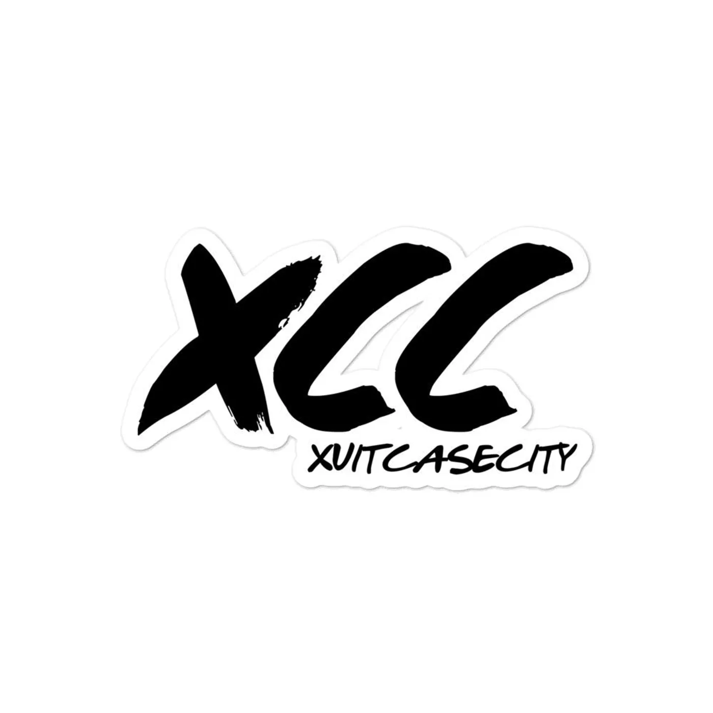 XCC "Xuitcasecity" Bubble-free stickers