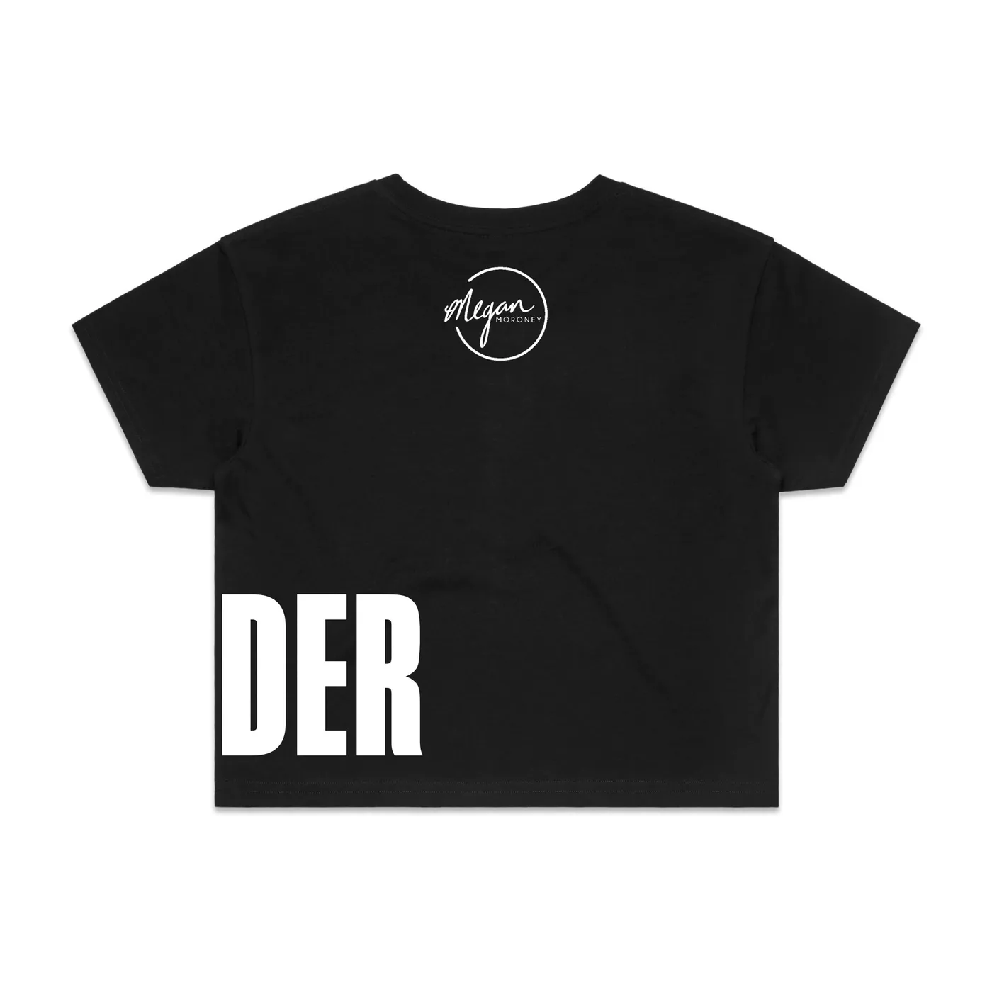 Megan Moroney Black Wonder Cropped Tee
