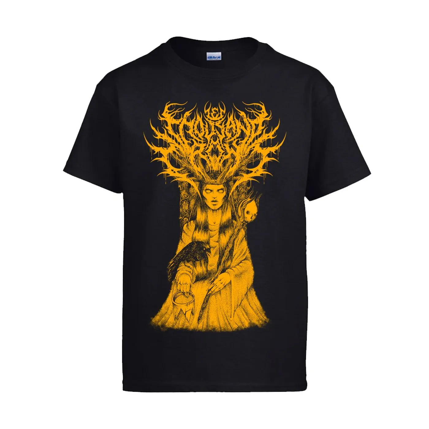 Ten Thousand Crows The Empress Tee Orange